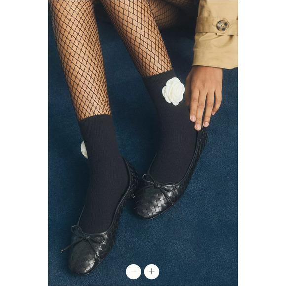 SCHUTZ New in Box Arissa Woven Ballet Square Toe Flat in Black // 6 - Picture 12 of 13